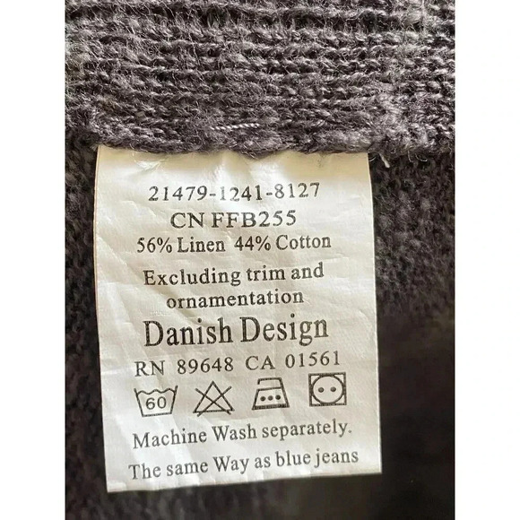 Blue Willis Life Women's Medium‎ Zip Cardigan Sweater Brown - Picture 8 of 16